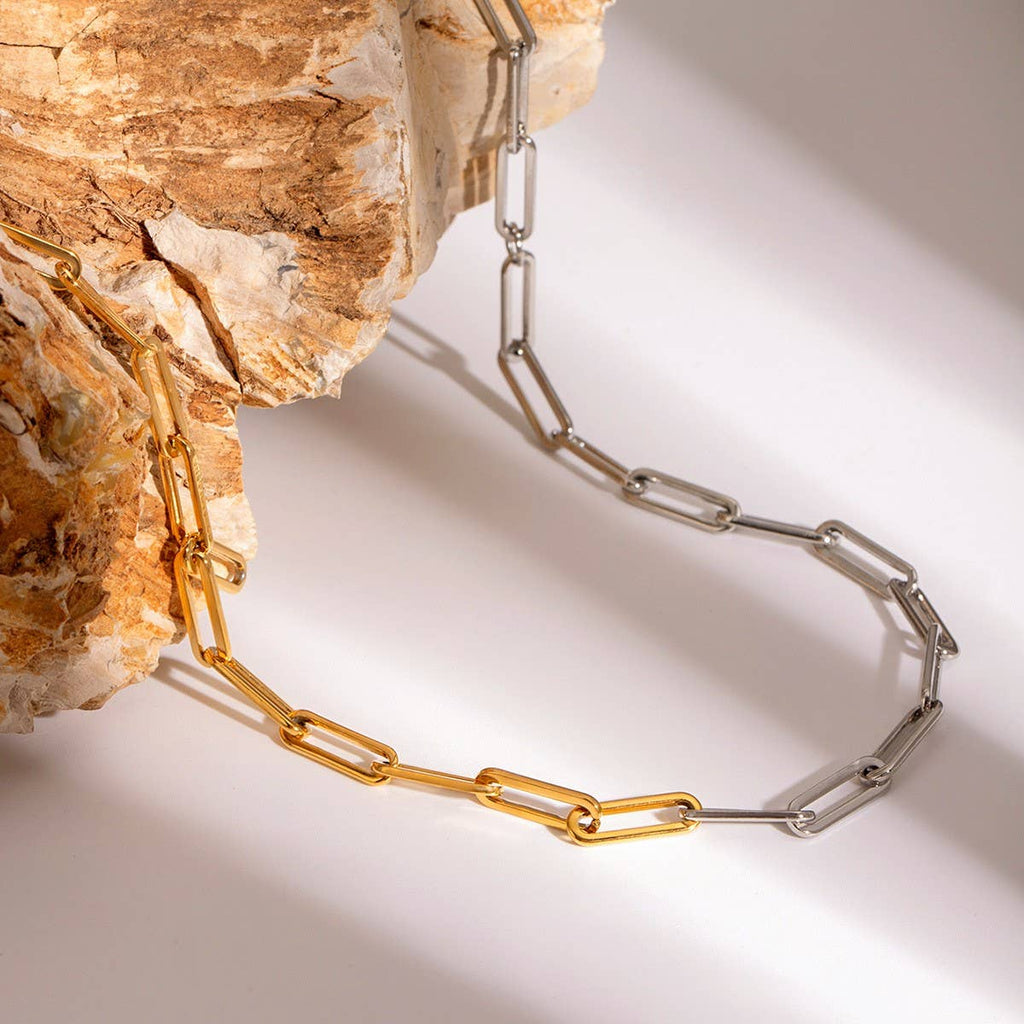 18K Stainless Steel Tarnish Free Waterproof Neck