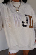WWJD Embroidered Mock Neck Sweatshirt (S-4X)