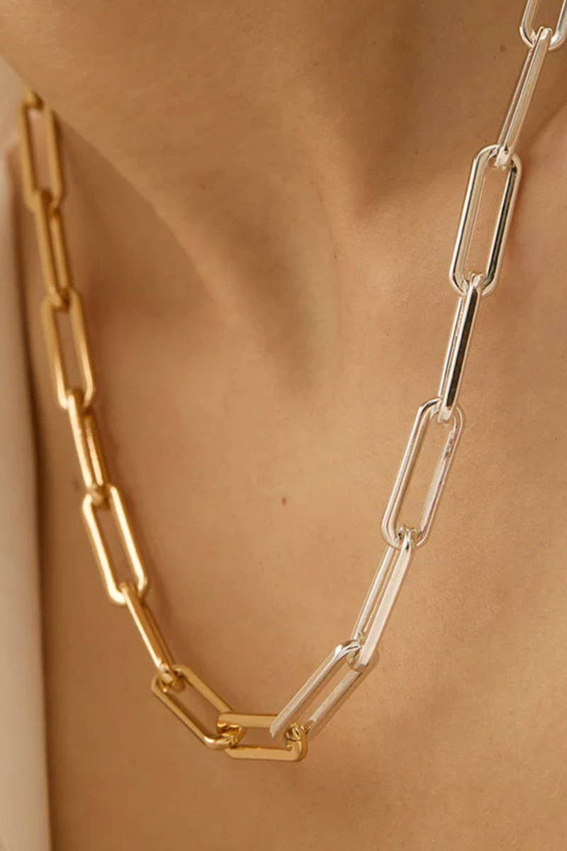 18K Stainless Steel Tarnish Free Waterproof Neck