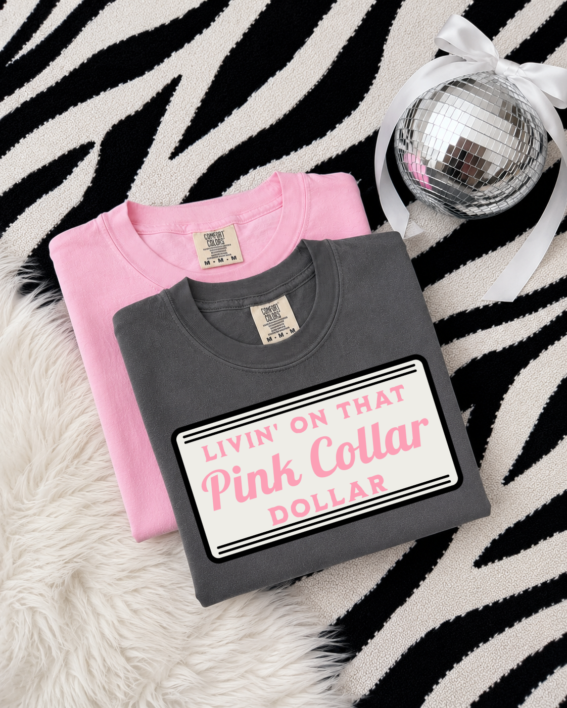 Livin' On That Pink Collar Dollar Tee