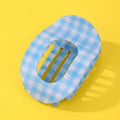 Jumbo Lay Flat Oval Hair Claw Clips Secure Styling