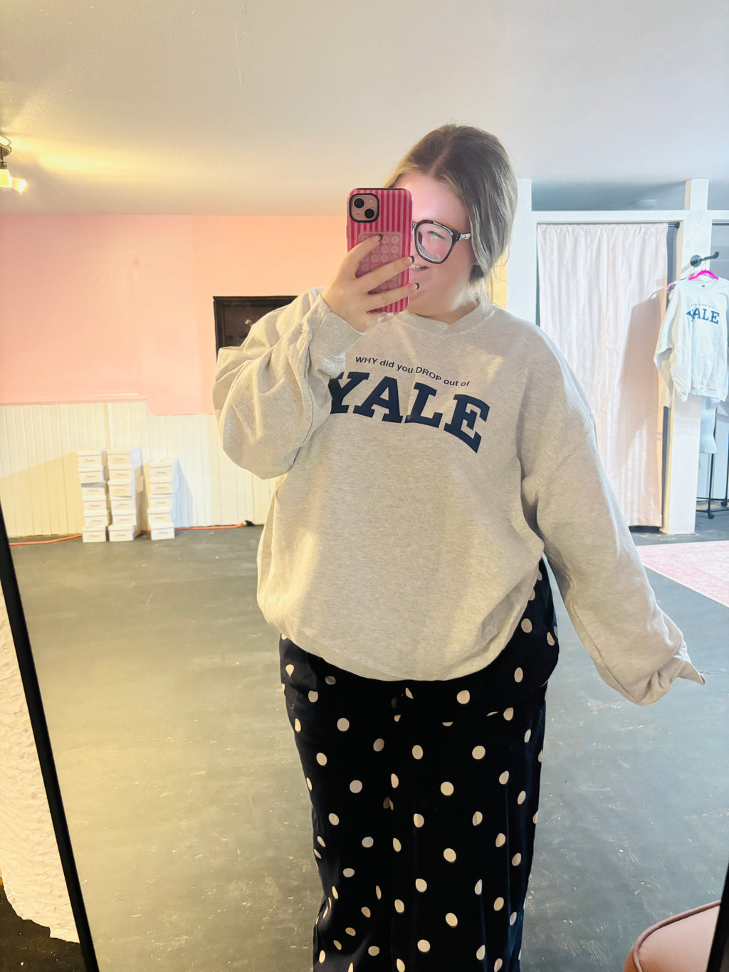WHY did you DROP out of YALE *Gilmore Girls* Sweatshirt
