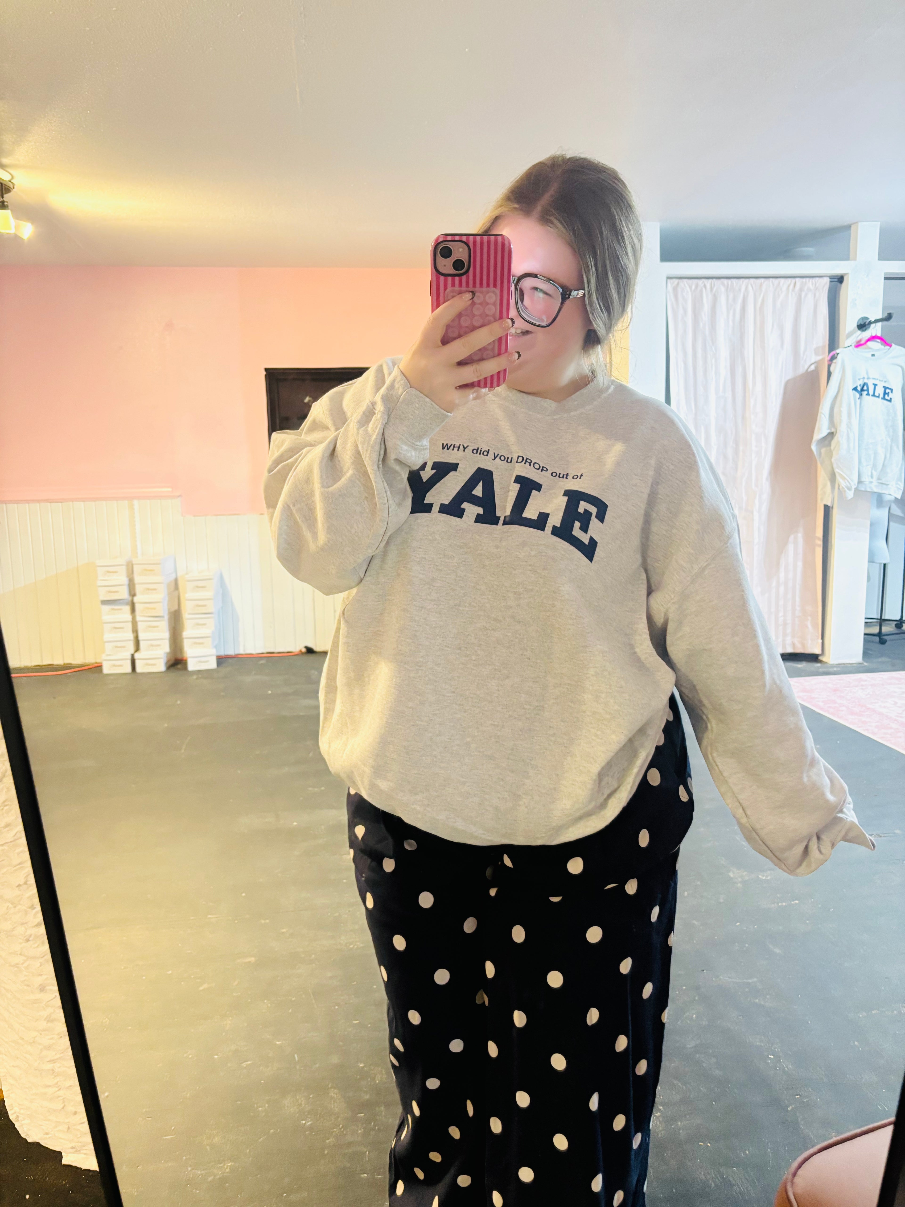 WHY did you DROP out of YALE *Gilmore Girls* Sweatshirt