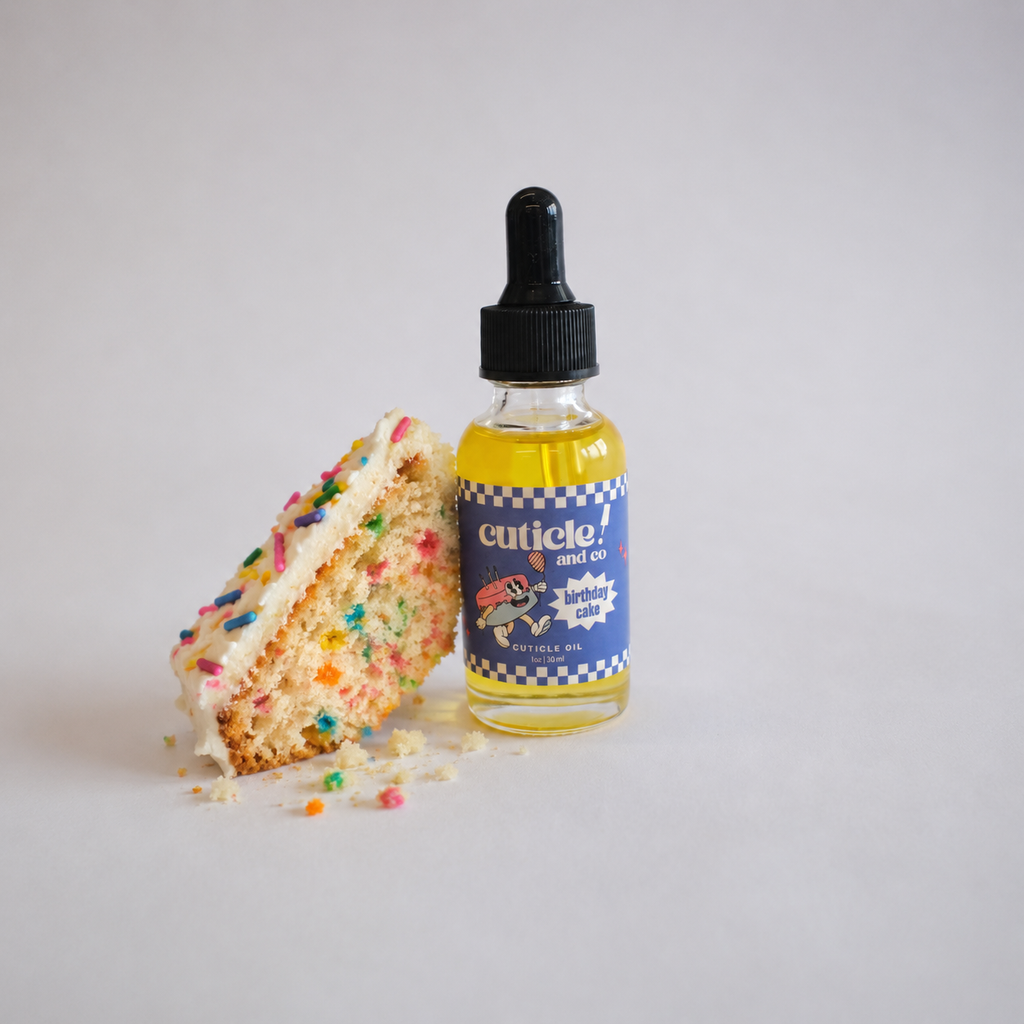 Cuticle oil Birthday Cake Bottle